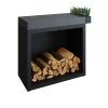 OFYR Butcher Block Storage 90 Black Ceramika Ciemnoszara